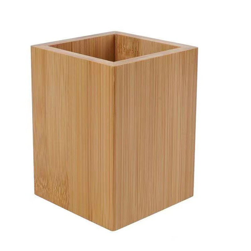 zensoe-zensoe-043-square-wooden-pen-cup image 1