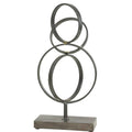 zensoe-zensoe-055-abstract-metal-rings-tabletop-sculpture image 1