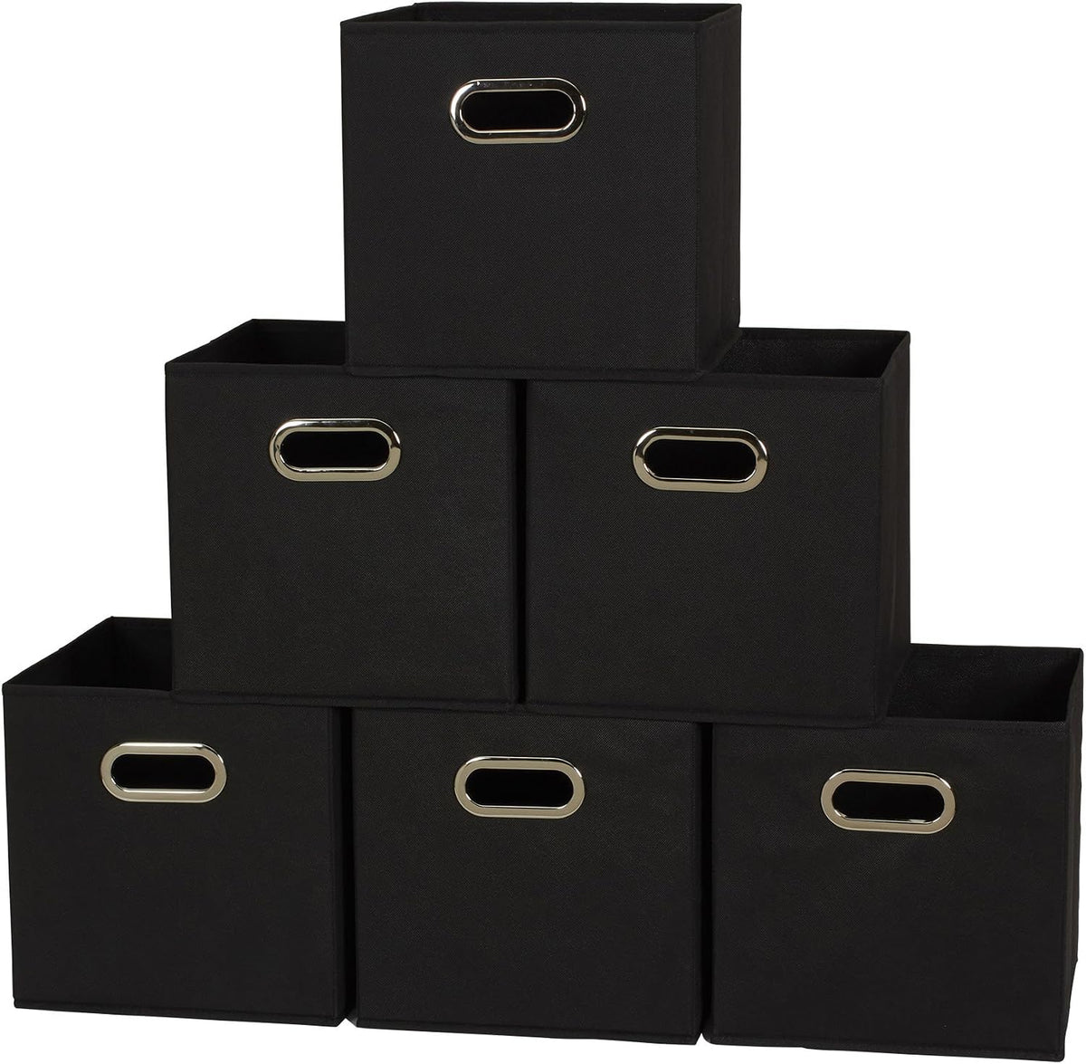 zensoe-zensoe-011-black-foldable-fabric-storage-bins-6-piece-set image 1