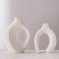 zensoe-zensoe-017-off-white-hollow-ceramic-vases-2-piece-set image 1