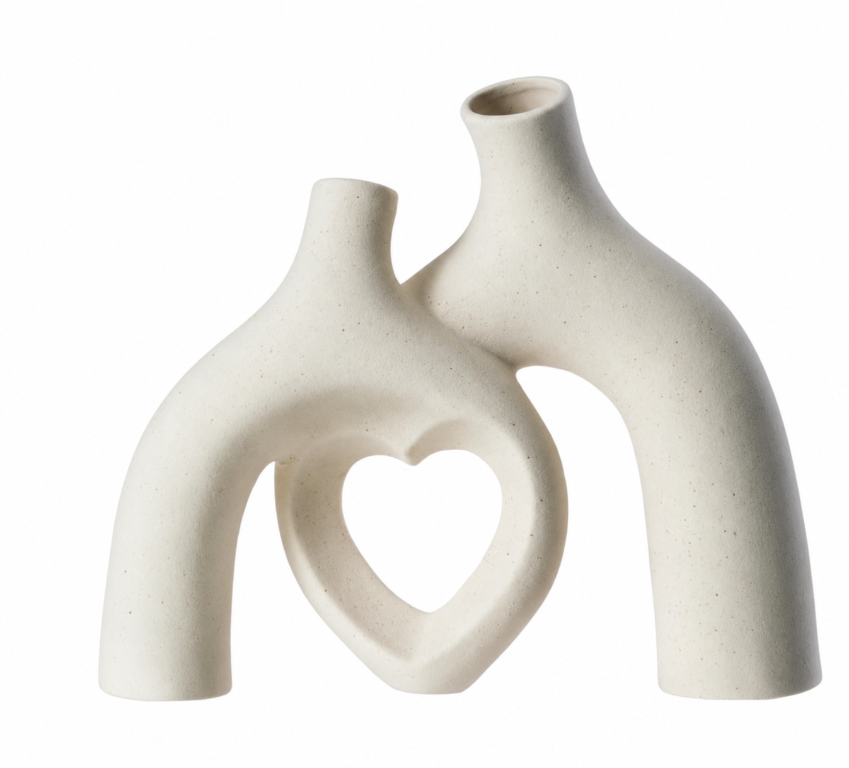 zensoe-zensoe-015-milky-white-ceramic-heart-shaped-decorative-vase image 1