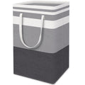 zensoe-zensoe-044-striped-fabric-storage-basket image 1