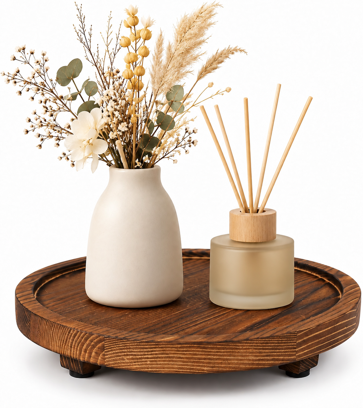 zensoe-zensoe-023-round-pine-wood-decorative-tray image 2