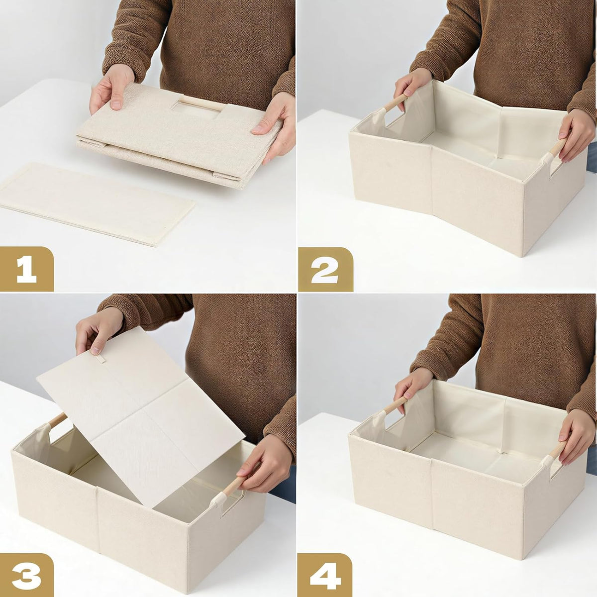 zensoe-zensoe-012-beige-fabric-storage-baskets-2-pack image 2