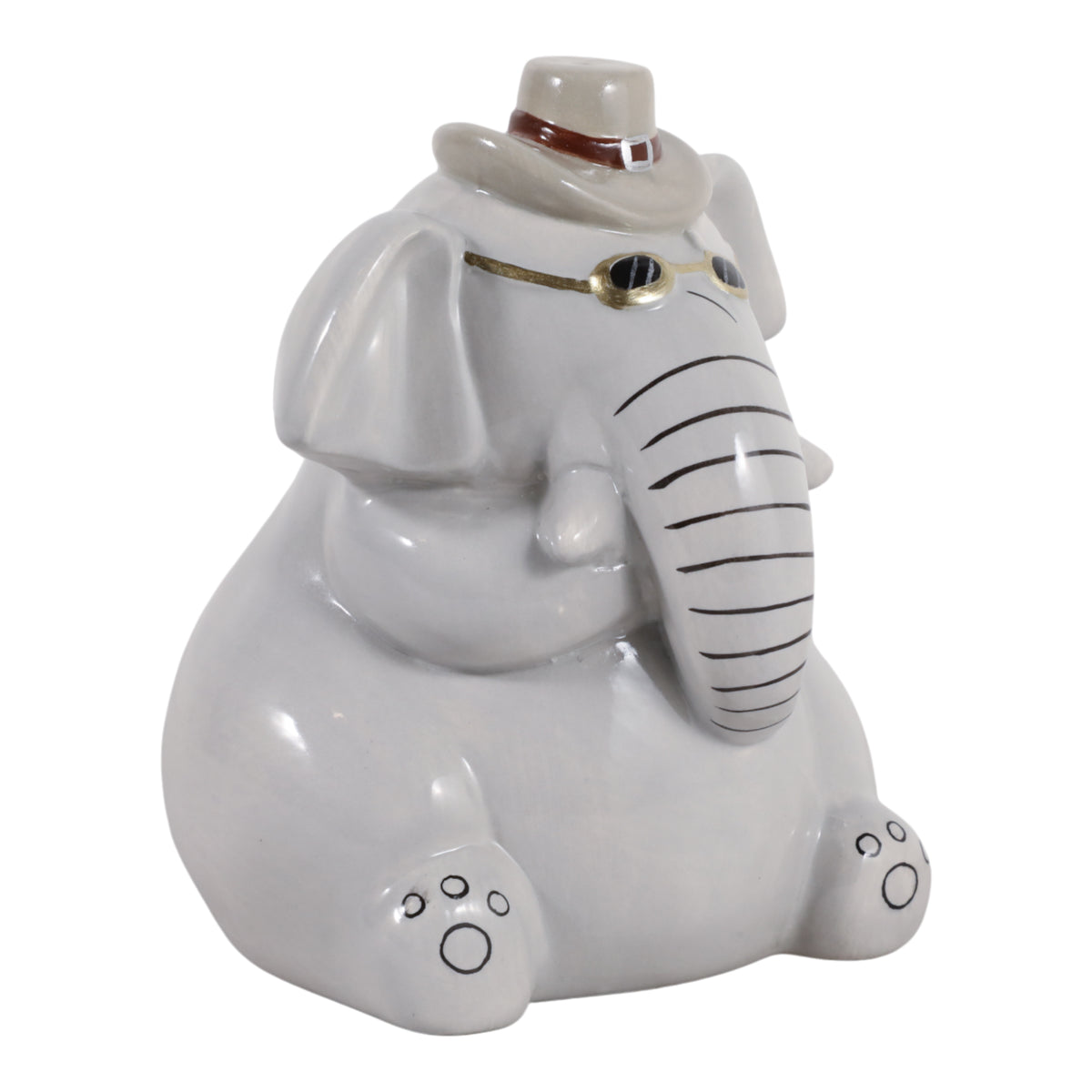 zensoe-zensoe-049-elephant-figurine-with-hat image 2